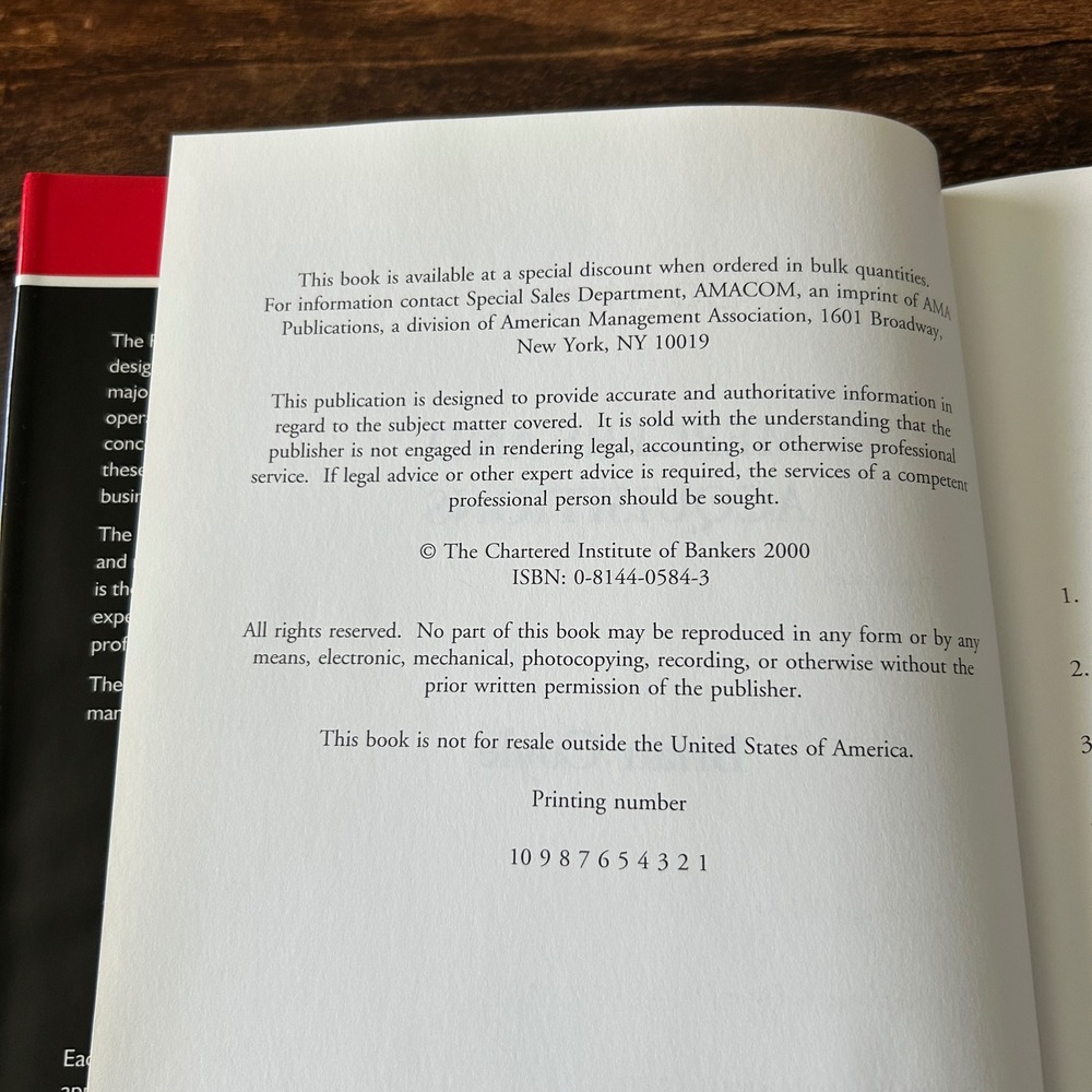 Glenlake Mergers & Acquisitions Book Brian Coyle Hardcover Finance Excellent M&A - Picture 3 of 4